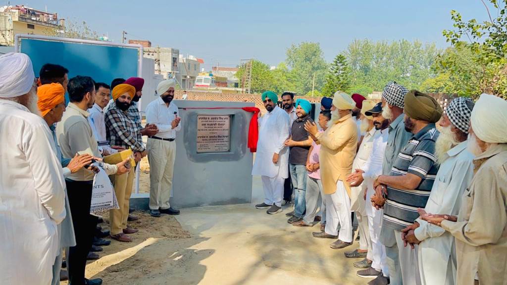 MLA Randhawa Dedicates Water Supply Scheme worth Rs 8681 Lakh to Residents of Jawaharpur Village